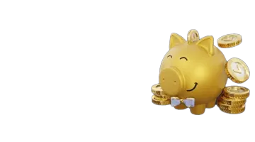 Акция кэшбэка в Интернет-казино Vavada с изображением золотой копилки и монет, символизирующих возврат средств для постоянных игроков.